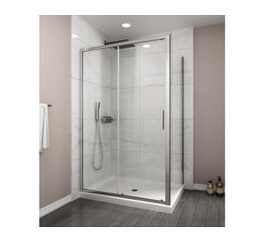 Set mampara corredera esquina 120x70 cm