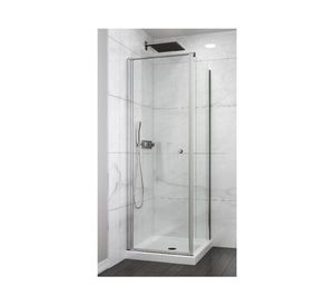 Mampara esquina abatible 190x80x80 cm