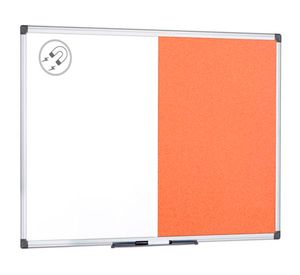 Pizarra mixta 60x90 cm blanco