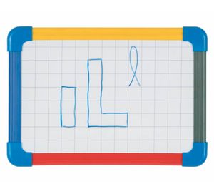 Pizarra escolar 29.7x42 cm blanco