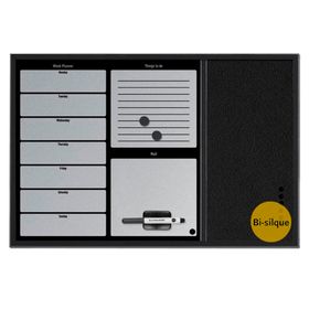 Pizarra memo 40x60 cm negro