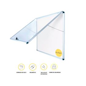 Diario mural vertical 65.3x92.4 cm blanco