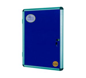 Diario mural fieltro 128.8x94 cm azul