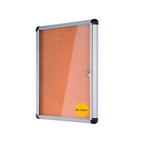 Diario mural corcho 97.1x71 cm café