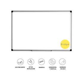 Pizarra Acrílica blanco melamina 120x2.5x150 cm