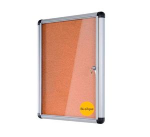 Diario mural corcho 128.8x94 cm café