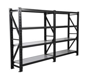 Estante 4 repisas APRO53018-4 negro