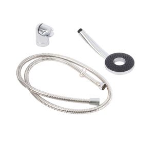 SET DUCHA 1 FUNCION NEGRO+SOPORTE+FLEX