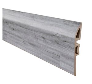 Cubrejunta reductor PVC 2 m gris Londres