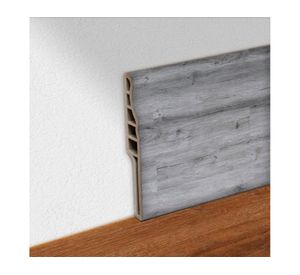 Guardapolvo PVC 2 mx90 mm gris Londres