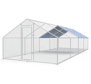 Gallinero 1.75x4x4 m galvanizado