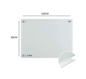 Pizarra 90x120 cm IGPV9-124M blanco