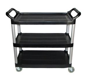 Carro organizador multiusos 3 niveles negro