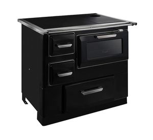 Cocina leña 9500W Angelina negro