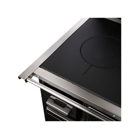 Cocina leña 9500W Angelina negro