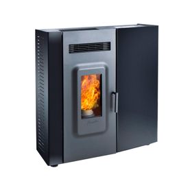 Calefactor Pellet 9400W Slim negro
