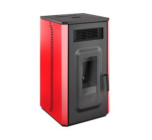 Calefactor pellet 10700W Vulcan 10 rojo