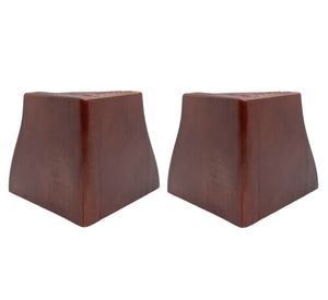 Set 2 patas de cama Madera hog.216 caoba