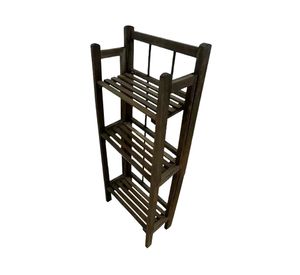 Estante organizador 3 espacios Hog.90 café