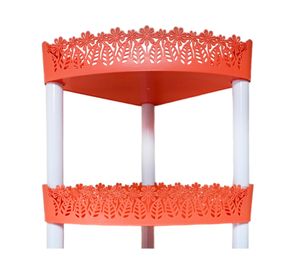 Estante organizador 3 espacios Hog.162 naranjo