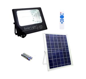 Foco Solar 100 watts Hog.245 negro