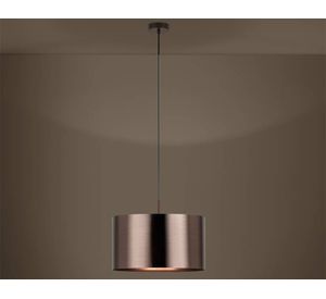 Lámpara colgar 1L E27 Saganto 1 marrón