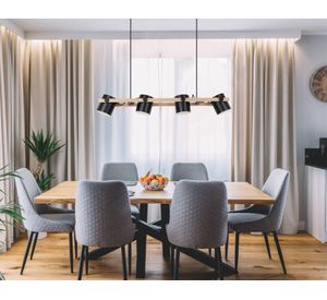 Lámpara colgar 4L E27 Hornwood