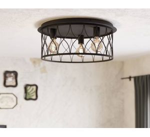 Lámpara techo 40W E27 3L Giltspur