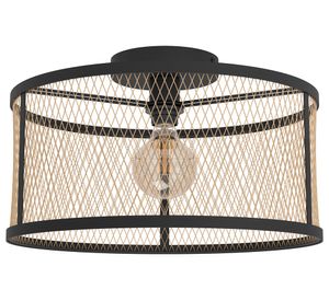 Lámpara techo 40W E27 1L Dellow