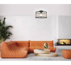 Lámpara techo 40W E27 1L Dellow