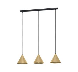 Lámpara colgar 40W E27 3L Narices