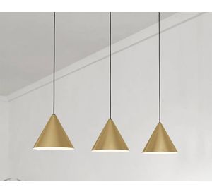 Lámpara colgar 40W E27 3L Narices