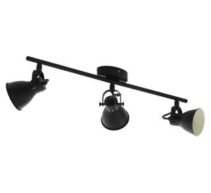 Foco sobrepuesto 3L GU10 Seras 2 negro