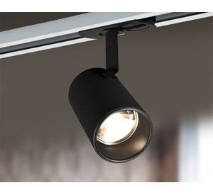 Foco sobreponer 5W GU10 1L Tb Spotlight negro