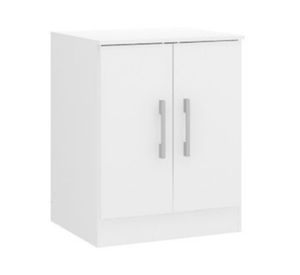 Estante 2 puertas Ibiza blanco