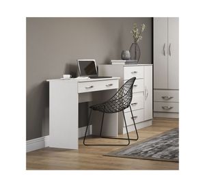 Escritorio 1 cajón Slim blanco