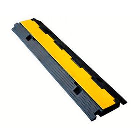 Protector de cables 2 canales negro