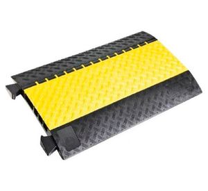 Protector de cables 4 canales negro