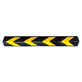 Protector pilar estacionamiento negro