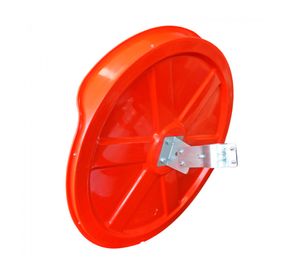 Espejo estacionamiento 45 cm rojo