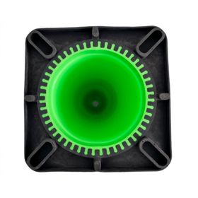 Cono minero 70 cm verde