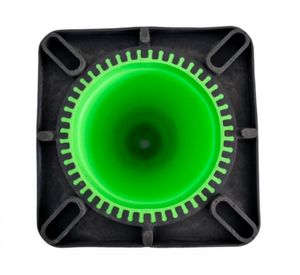 Cono minero 70 cm verde