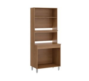 Estante organizador Sabrina 195x80x52 cm blanco/avellana