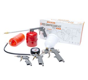 Kit accesorios 5 piezas WK-5P-C Naranjo