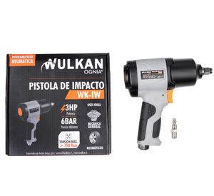 Pistola impacto 3HP 6 Bar WK-IW negro/gris