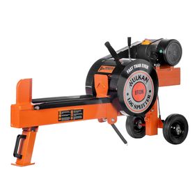 Partidor leña eléctrico 8TON 2HP WK-PL-8T naranjo