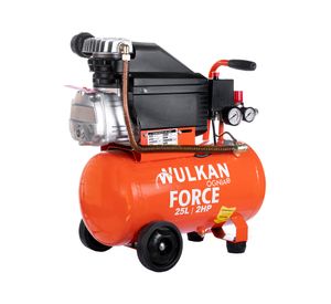 Moto compresor 25 litros WK-CE-25 Naranjo