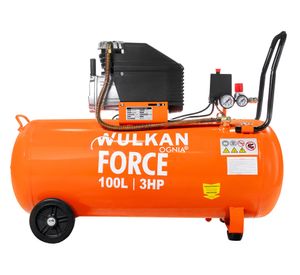 Moto compresor 100 litros WK-CE-100 Naranjo