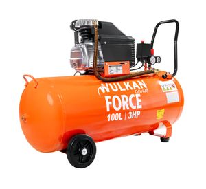 Moto compresor 100 litros WK-CE-100 Naranjo