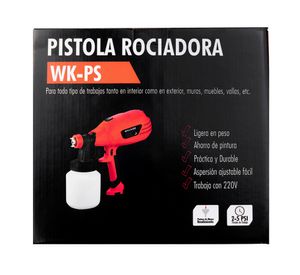 Pistola rociadora 220V rojo